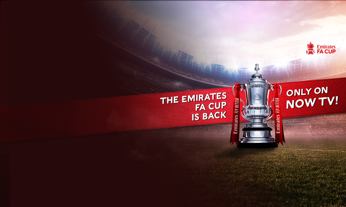 THE EMIRATES FA CUP 24/25 - 27/28 Only on Now TV