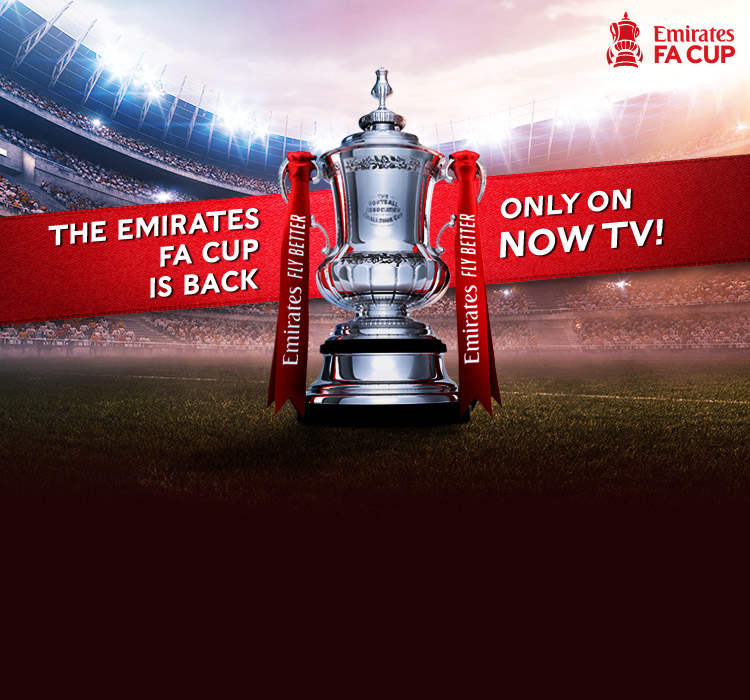 THE EMIRATES FA CUP 24/25 - 27/28 Only on Now TV